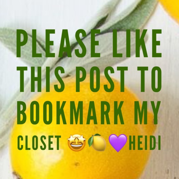 Click the❤️ icon here to bookmark 📖 my closet😃👌 - Picture 1 of 1